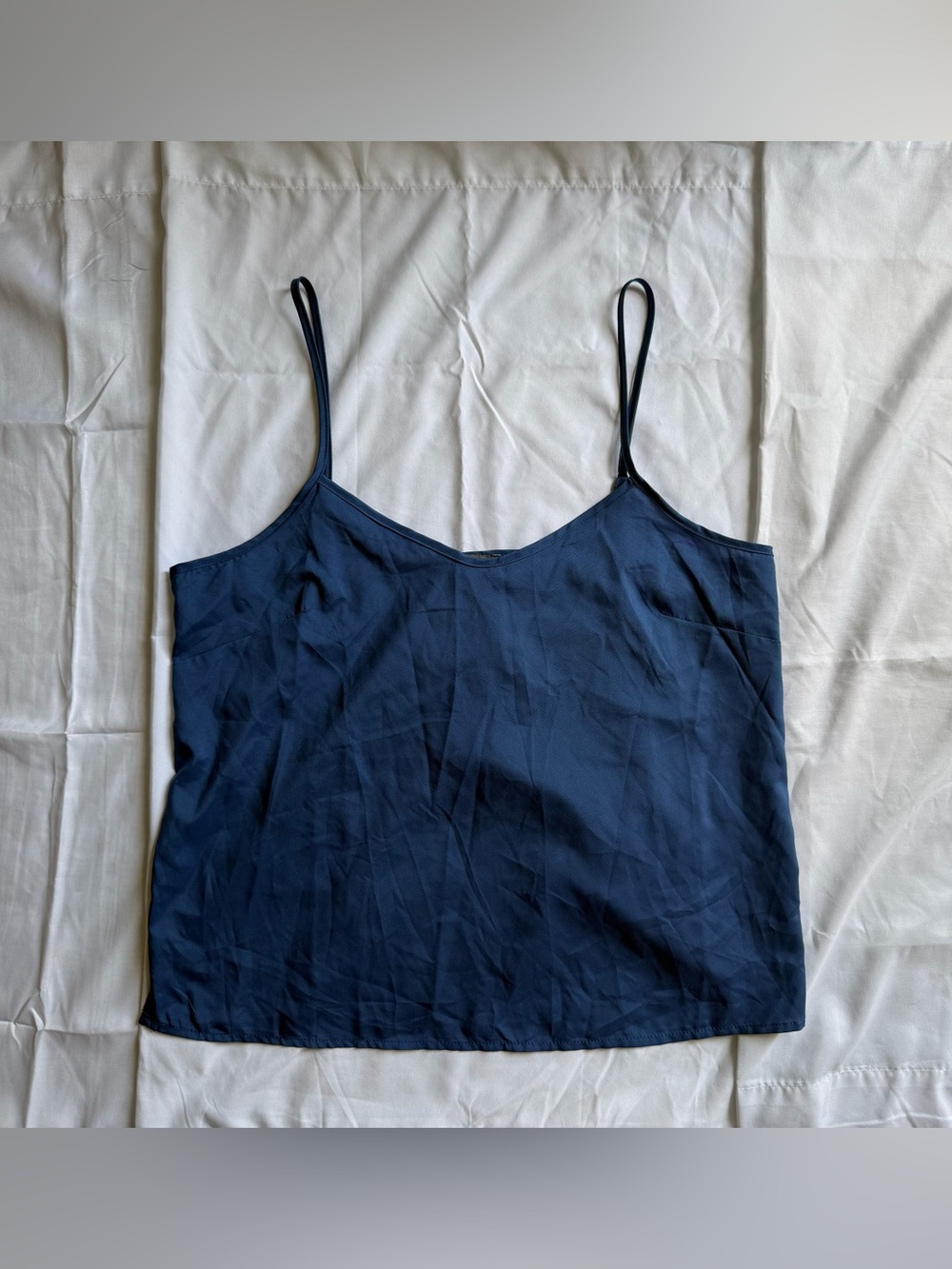 NWT: Vince Camuto Ocean Blue Spaghetti Strap Cami Top
